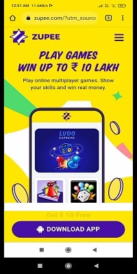जुपी गोल्ड एप डाउनलोड कैसे करें (Zupee Gold App Download Kaise Kare)