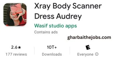 Xray Body Scanner Dress Audrey By Wasif Studio Apps – कपड़ों के अंदर देखने वाला ऐप